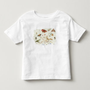 Studie der Insekten und der Blumen Kleinkind T-shirt