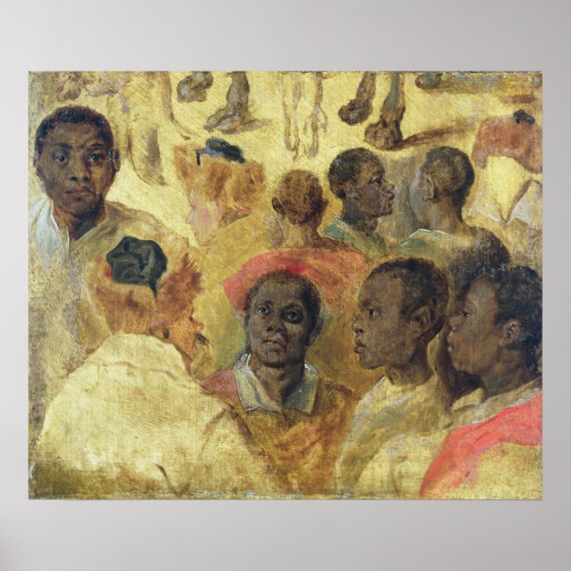 Studie der maurischen Leiter Poster (Vorne)