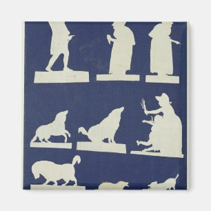 Studie der Zahlen und der Tiere Magnet