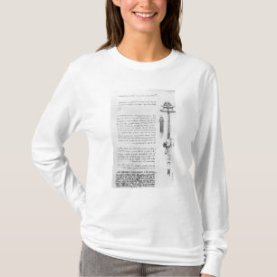 Studie des Landstreichers mit Atmungsrohren für T-Shirt