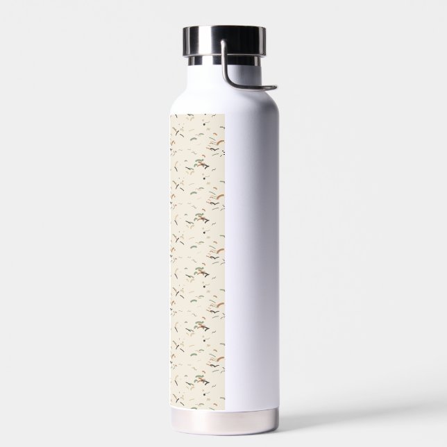 Studie einer Geste Wasserflasche Trinkflasche (Links)