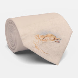 Studie eines Crouching Fox (von John-Frederick-Lew Krawatte