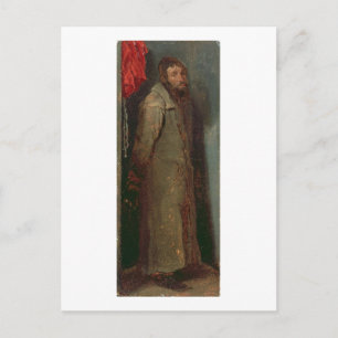 Studie eines jüdischen Kaufmanns (Öl an Bord) Postkarte