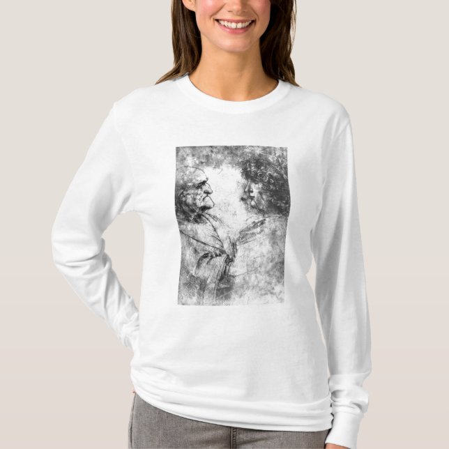 Studie eines "Nussknacker" Mannes und schönes T-Shirt (Vorderseite)