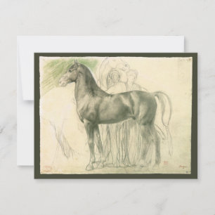 Studie eines Pferdes von Edgar Degas, Vintage Fine