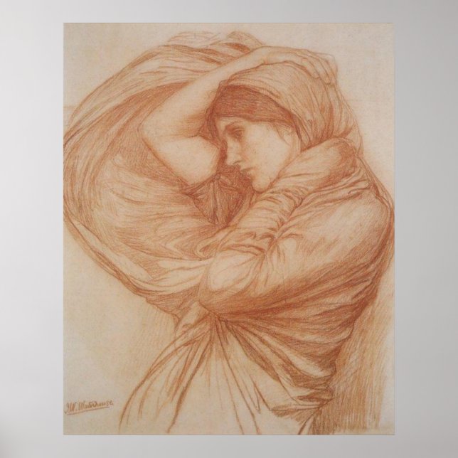 Studie für Boreas Poster (Vorne)