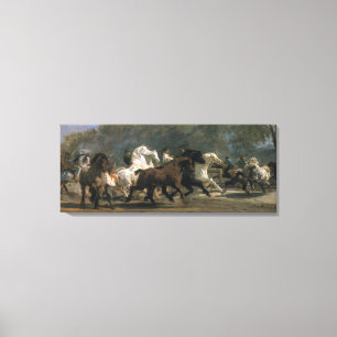 Studie für den Horsemarkt, 1900 Leinwanddruck