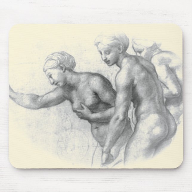 Studie für die 3 Graces - Raphael Mousepad (Vorne)