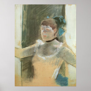 Studie für die Büste eines Tänzers von Edgar Degas Poster