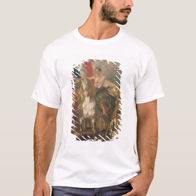 Studie für "Freiheit", 1830 T-Shirt (Vorderseite)
