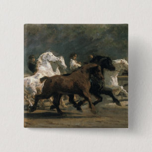 Studie für Horsemarket, 1900 Button