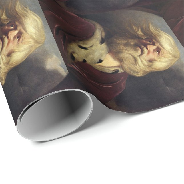 Studie für King Lear Wrapping Paper Geschenkpapier (Rolleneckpunkt)