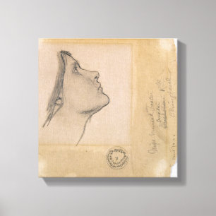 Studie für "Lamia", c.1904-05 (Bleistift auf Papie Leinwanddruck