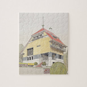 Studie für Olbrichs Haus, Darmstadt, von 'Archit Puzzle
