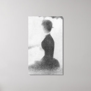 Studie für Sonntagnachmittag Leinwanddruck