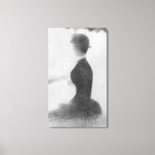 Studie für Sonntagnachmittag Leinwanddruck (Vorderseite)