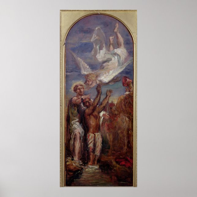 Studie für St. Philip Poster (Vorne)