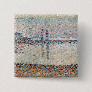 Studie Georges Pierre Seurat   für 'den Kanal an Button