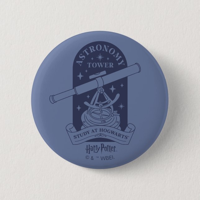 Studie im HOGWARTS™ Astronomie Tower Button (Vorderseite)