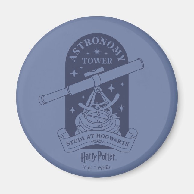 Studie im HOGWARTS™ Astronomie Tower Magnet (Vorne)