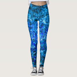 Studie in Watercolor - Indigo Leggings