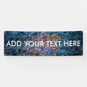 Studie in Watercolor - Orange Banner