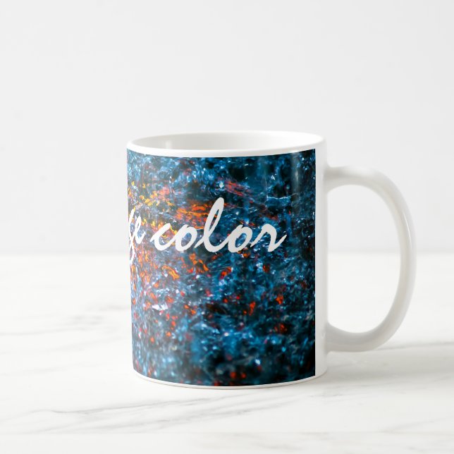 Studie in Watercolor - Orange Tasse (Rechts)