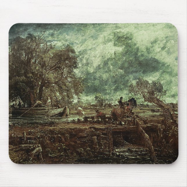 Studie John Constables | für das Springenpferd, Mousepad (Vorne)
