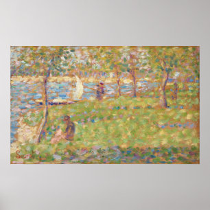 Studie, La Grande Jatte - Georges Seurat Fine Art Poster