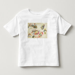 Studie Paul Gauguins   der Katzen und des Kopfes Kleinkind T-shirt