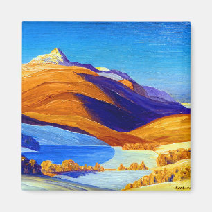 Studie Rockwell Kents Vermont Magnet