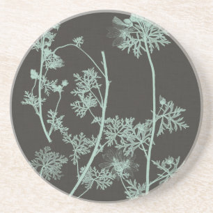 Studie über die Minze und die Kohle - Natur IV Getränkeuntersetzer