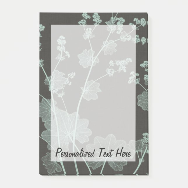 Studie über die Minze- und Kohlenatur I Post-it Klebezettel (Vorderseite)