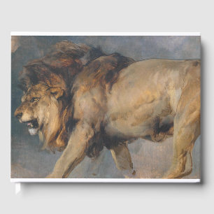 Studie über einen Löwen (von Edwin Henry Landseer) Gästebuch