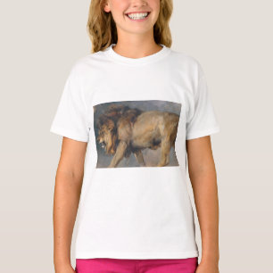 Studie über einen Löwen (von Edwin Henry Landseer) T-Shirt