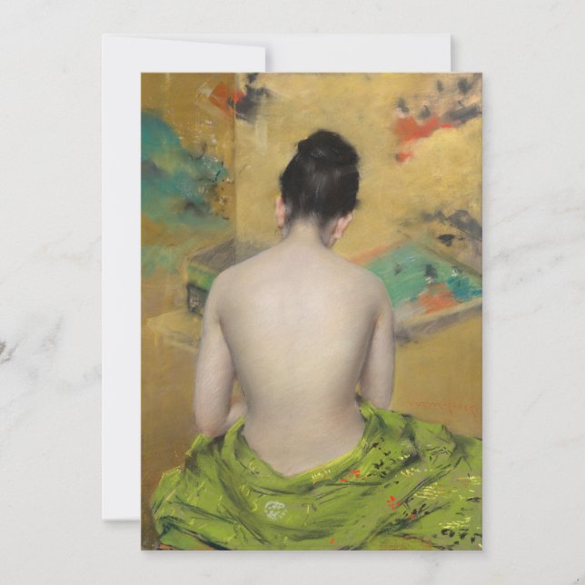 Studie über Fleisch und Gold | William Merritt Cha (Vorderseite)