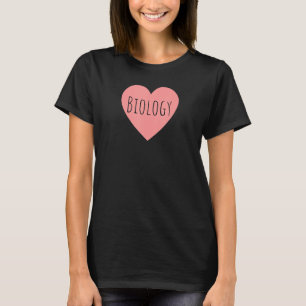 Studie über Umweltorganismen in Rosa I T-Shirt