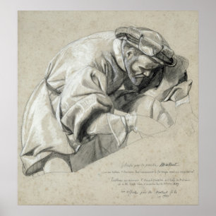 Studie von Ambroise Pare Poster