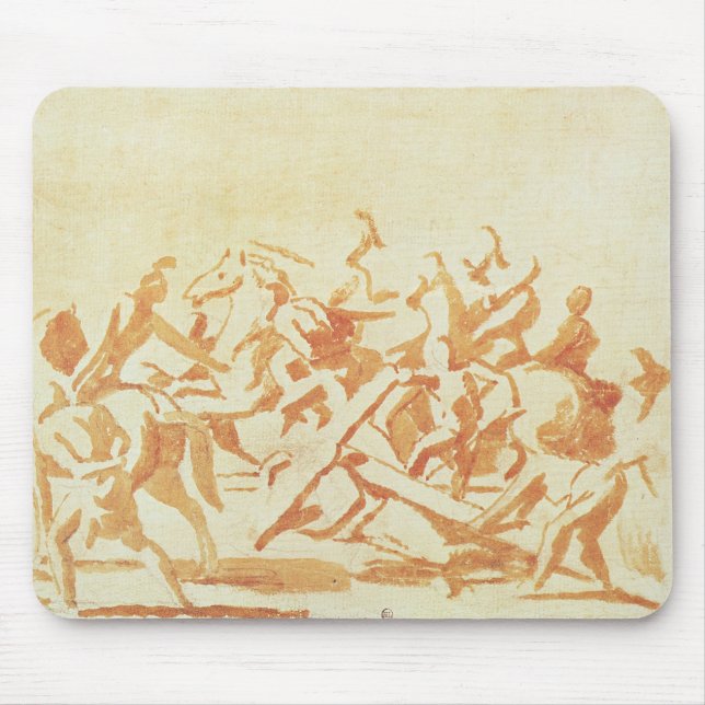 Studie von Christus das Kreuz tragend (Kreide und Mousepad (Vorne)