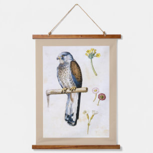 Studie von Kestrel und Blume, Arcimboldo Wandteppich Mit Holzrahmen