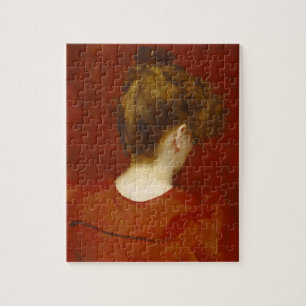 Studie von Lilia, 1887 (Öl auf Leinwand) Puzzle