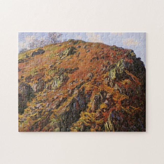 Studie von Rocks Monet Fine Art Puzzle (Horizontal)