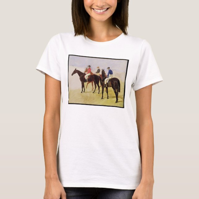 Studie von Three Steeplechase Cracks: Allen McDono T-Shirt (Vorderseite)