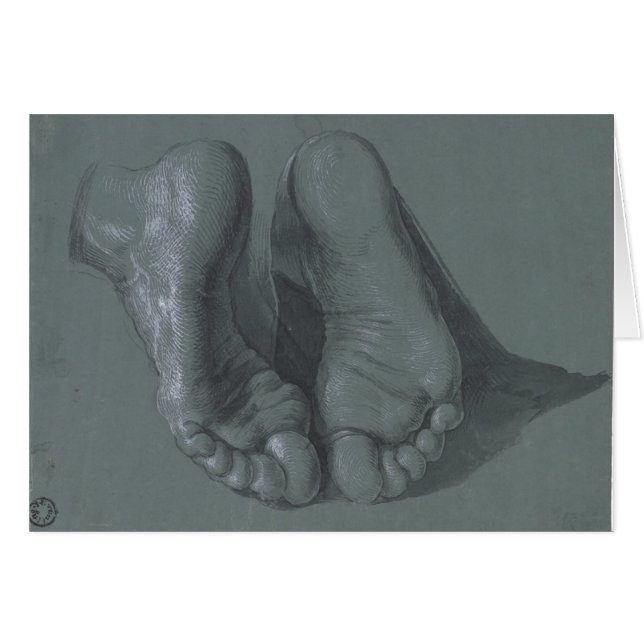 Studie von Two Feet Albrecht Durer (Vorderseite (Horizontal))