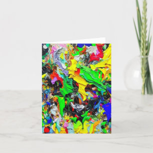 Studie zu sieben Toten Sins - Gluttonie A Feiertagskarte