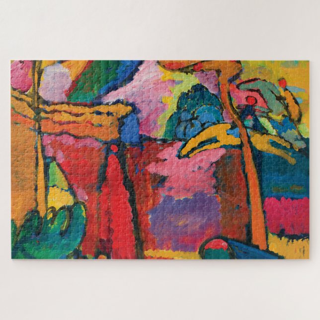 Studie zur Improvisation V von Wassily Kandinsky Puzzle (Horizontal)