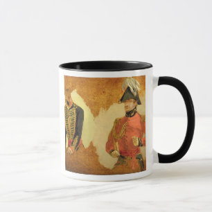 Studien der königlichen Pferdeartillerie-Uniform Tasse
