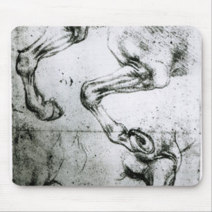 Studien der Pferdebeine Mousepad