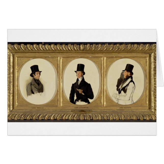 Studien für die Porträts von Lord Eglinton, Lord D (Vorderseite (Horizontal))