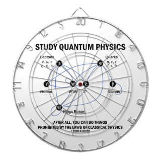 Studien-Quantums-Physik können Sie Sachen tun Dartscheibe